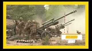 NATO Deploys PzH2000 Howitzer in Germany for Defensive Drills-