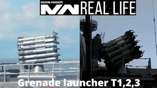 Granade Launcher T1 T2 T3 - Modern warship in real life - Part 7