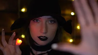 Witch Friend Eats Your Negative Energy & Stress • ASMR Roleplay, Lights, Hand Movements, Eye Contact