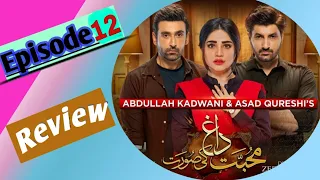 Mohabbat dagh ki soorat episode 12 Review// Har Pal Geo// Drama Review by Aapa G