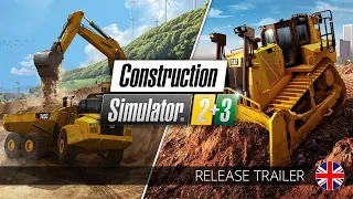 Construction Simulator 2+3 - Switch Edition – Release Trailer (EN)