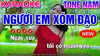 Người Em Xóm Đạo Karaoke Nhạc Sống Tone Nam (Phối Mới ) - Karaoke Mai Phạm