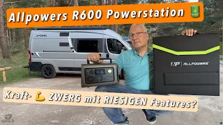 Die NEUE Allpowers R600 Powerstation - neuer mobiler Kraft- ZWERG mit RIESIGEN Features im XXL-Test