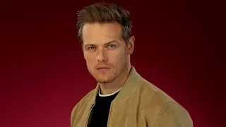 'Outlander's' Sam Heughan dishes about his snacks-stealing costar