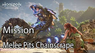 Horizon Forbidden West Mission Melee Pits Chainscrape