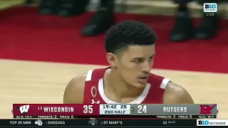 Wisconsin Basketball || Top Plays at Rutgers 02.26.22