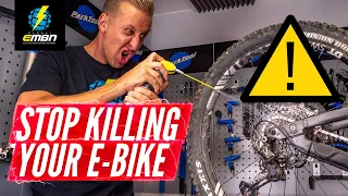 How To Stop Destroying Your E-Bike | Winter E-MTB Maintenance Mistakes