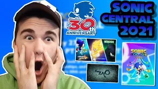 Reacting To Sonic Central 2021! (Sonic Colors Ultimate, Project Sonic 2022 & MORE!)