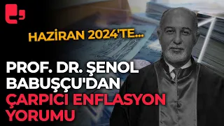 Prof. Dr. Şenol Babuşçu'dan çok çarpıcı enflasyon yorumu: Haziran 2024'te...