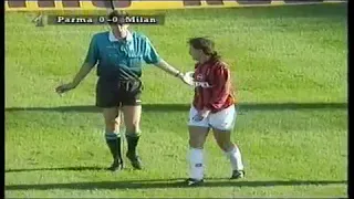 Parma - Milan / Serie A 1995-1996 (Buffon, Weah, Zola, Baggio, Stoichkov)