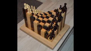 3D Chess board - DIY / 3D sahovska tabla - uradi sam