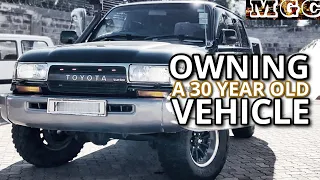 Should you Buy a 30 Year Old Vehicle? 80 Series Land Cruiser Tales