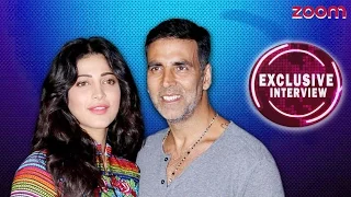 Shruti Haasan & Akshay Kumar Exclusive Interview - zoom