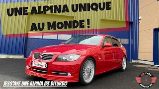 CETTE ALPINA B3 BITURBO EST UNIQUE AU MONDE !