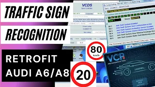 TRAFFIC SIGN RECOGNITION AUDIA6/A7/A8 RETROFIT USING VCP and VCDS // HOW-TO STEP-BY-STEP