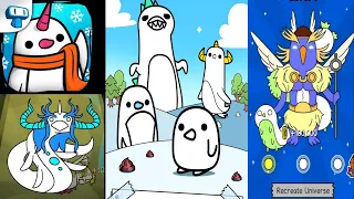 Penguin Evolution: Unlocked all Penguin and Holy Penguin