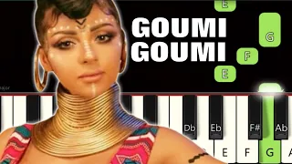 Goumi Goumi Song 🔥 | Piano tutorial | Piano Notes | Piano Online #pianotimepass #goumigoumi #arabic