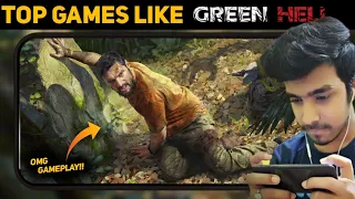 Top 5 Games Like Green Hell For Android [ HINDI ] | games like green hell | Green Hell Android 2021