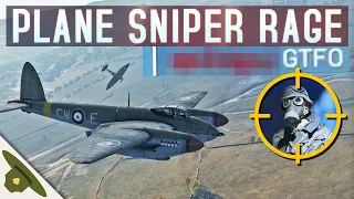 This sniper cannon plane makes the chat RAGE (Battlefield chat reactions) | RangerDave