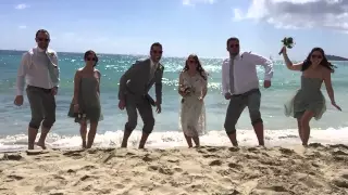 Gia and DJ - Wedding - Jump 1