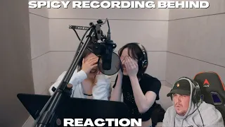 Reaction To aespa 에스파 'Spicy' Recording Behind The Scenes