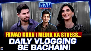 Daily Vlogging se bachain! - Fawad Khan | Media ka Stress - Sehar Afzal - Hasna Mana Hai - Geo News