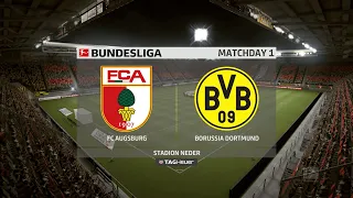 FC Augsburg VS Borussia Dortmund | All Goals |Highlights||#AUGBVB | Bundesliga 20/21