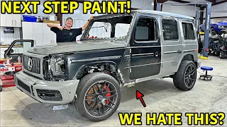 Rebuilding A Wrecked 2022 Mercedes G63 G Wagon PART 8