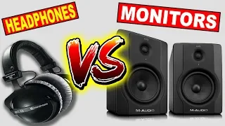 Headphones VS Monitors - What's Best For Mixing and mastering?