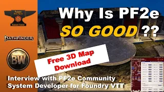 Pathfinder on #FoundryVTT! Interview with community system developer, TMun #pf2e #pf1e