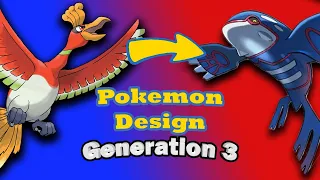 Evolution Of Pokemon Designs - Generation 3