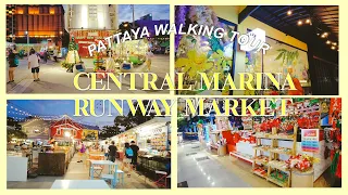 Pattaya: Central Marina to Runway Market l Walking Tour