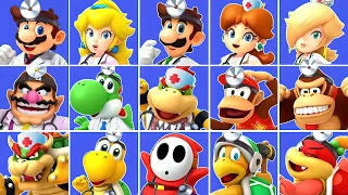 Super Mario Party - All Characters Doctor Outfit