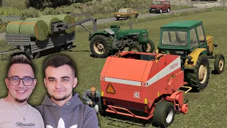 "Po Sąsiedzku"#4 [S5] FS22 😍 INTRO! Stare Polskie Sianokosy! Sąsiedzka Pomoc!🌱 MST