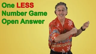 Numbers Song | Counting Song | One LESS Number Game Open Answer | Jack Hartmann