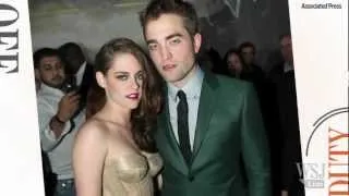 'Twilight' Stars Robert Pattinson and Kristen Stewart Walk the Red Carpet at Premiere