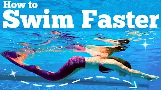 How to Swim Faster with a Mermaid Tail