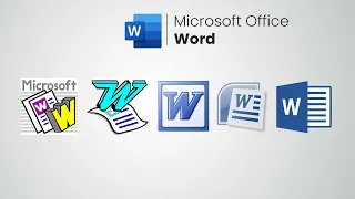 Microsoft Word Evolution (1983 - 2023)