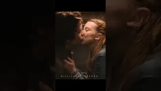 Millie is kissing scenes 😍🤤