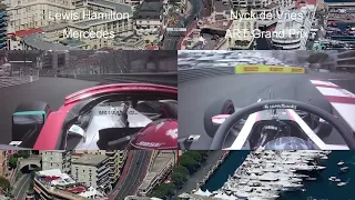 Formula 1 vs Formula 2 - Monaco