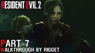 Resident Evil 2 Remake CLAIRE (2) Прохождение Часть 7 "Спасти Шерри"