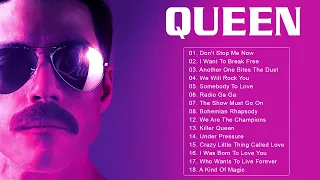 Q U E E N Greatest Hits  Top 20 Best Songs Of Q U E E N 2022