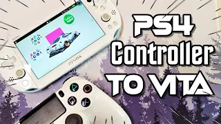 Connect PS4 Controller To Your PS VITA - 2022 Tutorial Guide