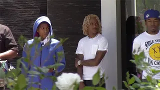 NBA Youngboy And Rich The Kid Shop At Dior In Beverly Hills