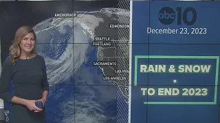 California Weather | More rain and snow for New Year's holiday travel