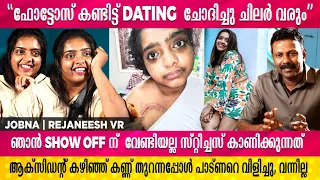 ACCIDENT-ൽ വലത് കൈ തളർന്നിട്ടും എഡിറ്റിംഗ് ജോലി തുടരുന്ന  പെൺകുട്ടി | JOBNA JOSEPH | REJANEESH VR