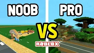 ROBLOX NOOB vs PRO in THEME PARK TYCOON