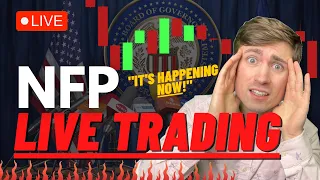 LIVE Trading NFP: Forex Trading Setups & Analysis!