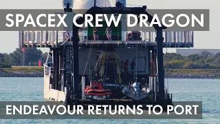 Celebrate the Return of SpaceX Crew Dragon Endeavour to Port Canaveral