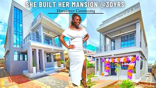 How A 30 Year-Old Kenyan Lady Build A 7,200,000 Mansion + Handover Ceremony Along Thika Rd❤️💯